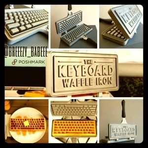The Keyboard Waffle Iron - Novelty Waffle Maker